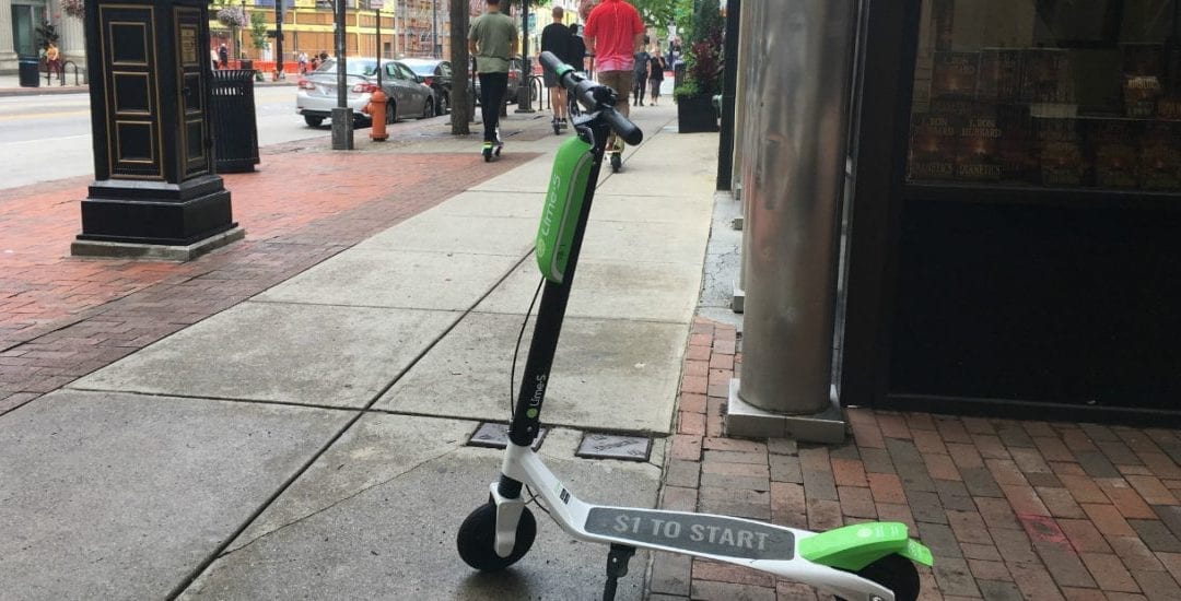 Columbus council bans electric scooter riders from sidewalks